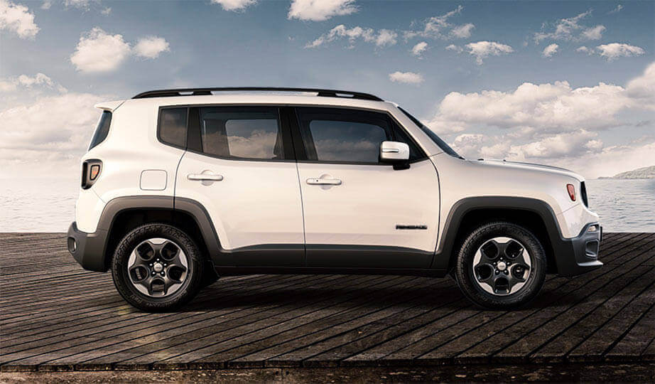 Jeep renegade sideview